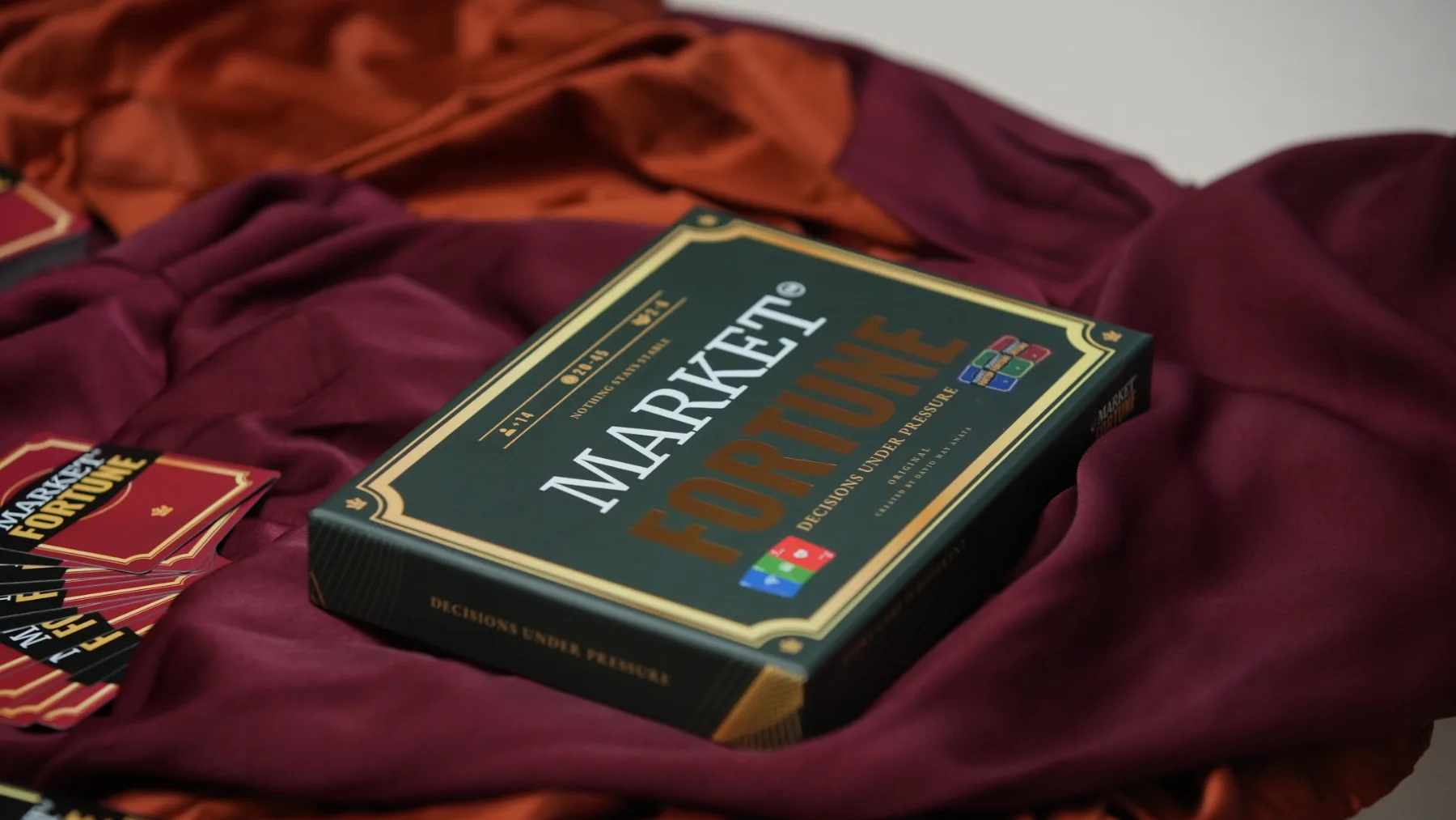 El juego completo sobre la mesa